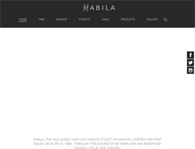 Tablet Screenshot of nabila.net